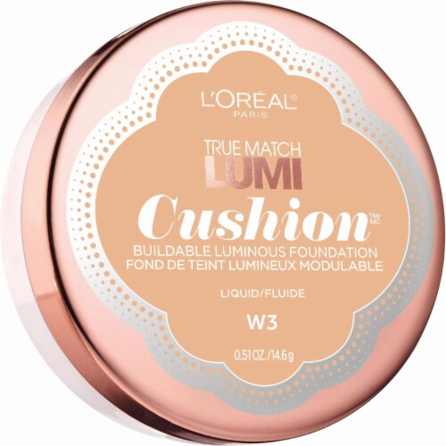 L'Oreal Paris True Match Lumi Cushion Buildable Luminous Nude Beige Foundation Perspective: front