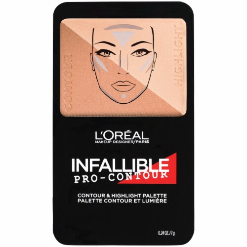 L'Oreal Paris Infallible Pro-Contour 814 Medium Palette Perspective: front
