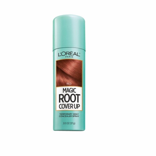 L'Oreal Paris Magic Root Cover Up Temporary Concealer Spray Red Perspective: front