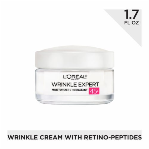 L'Oreal Paris Wrinkle Expert 45+ Face Moisturizer Anti-Aging Perspective: front