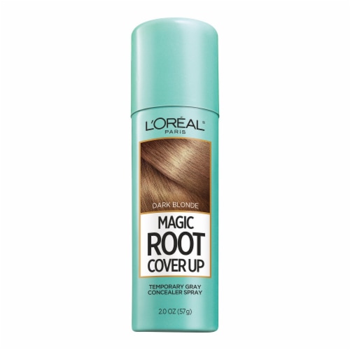 L'Oreal Paris Magic Root Cover Up Dark Blonde Temporary Concealer Spray Perspective: front