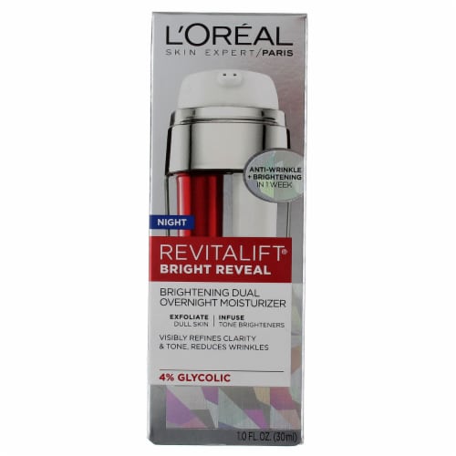 L'Oreal Paris Revitalift Bright Reveal Dual Moisturizer Perspective: front