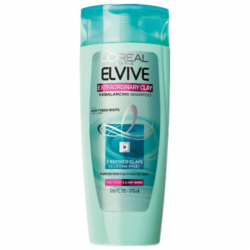 L'Oreal Paris Elvive Extraordinary Clay Rebalancing Shampoo, fl oz - Kroger