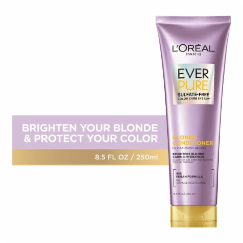 L'Oreal Paris EverPure Sulfate Free Blonde Conditioner with Iris Perspective: front