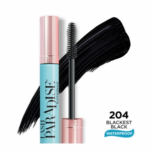 L'Oreal Paris Voluminous Lash Paradise Mascara Waterproof 204 Blackest Black Perspective: front
