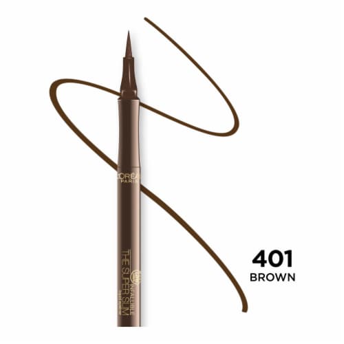 L'Oreal Paris Infallible Brown Super Slim Long-Lasting Liquid Eyeliner Perspective: front