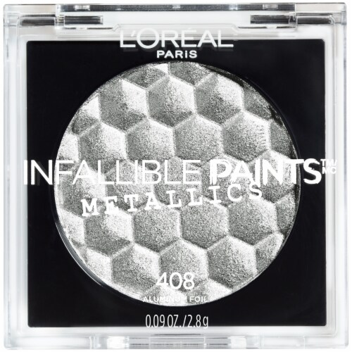 L'Oreal Paris Infallible Paints Metalics Riche Aluminum Foil Eye Shadow Perspective: front