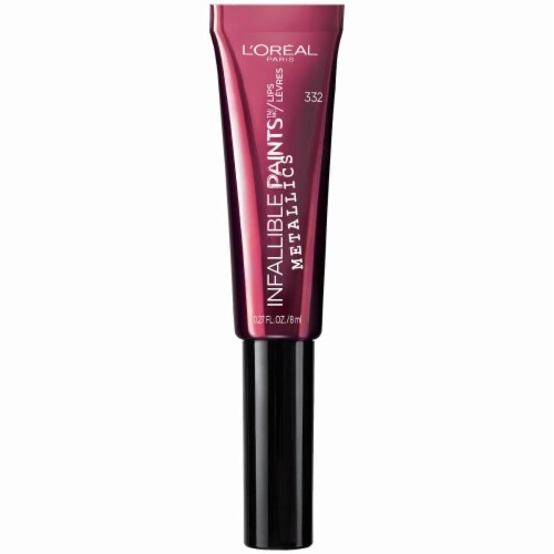 L'Oreal Paris Infallible Paints Metallics Liquid Lip 332 Galactic Perspective: front