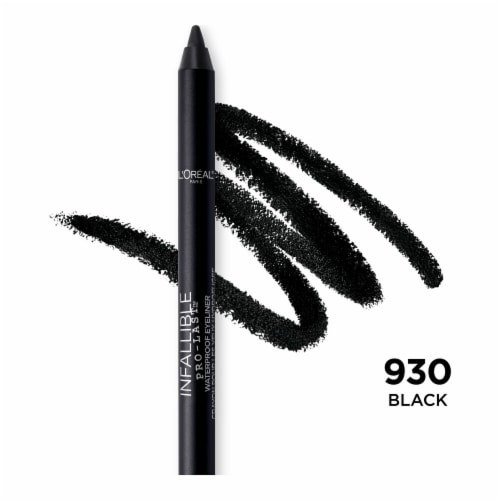 L'Oreal Paris Infallible Pro-Last Black 930 Waterproof Pencil Eyeliner Perspective: front