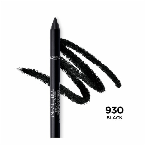 L'Oreal Paris Infallible Pro-Last Pencil Eyeliner Waterproof 930 Black Perspective: front