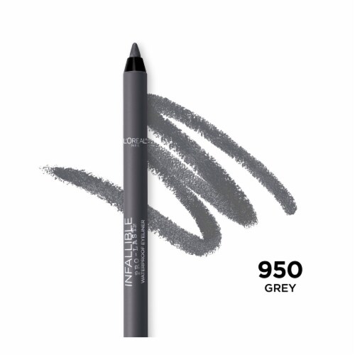 L'Oreal Paris Infallible Pro-Last Pencil Eyeliner Waterproof 950 Grey Perspective: front