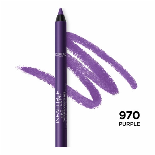 L'Oreal Paris Infallible Pro-Last Pencil Eyeliner Waterproof 970 Purple Perspective: front