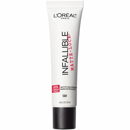 L'Oreal Paris Infallible Matte-Lock 120 Mattifying Primer Perspective: front