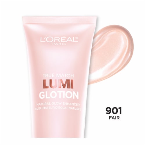 L'Oreal Paris True Match Lumi Glotion Face and Body 901 Fair Natural Glow  Enhancer, 1.35 fl oz - King Soopers