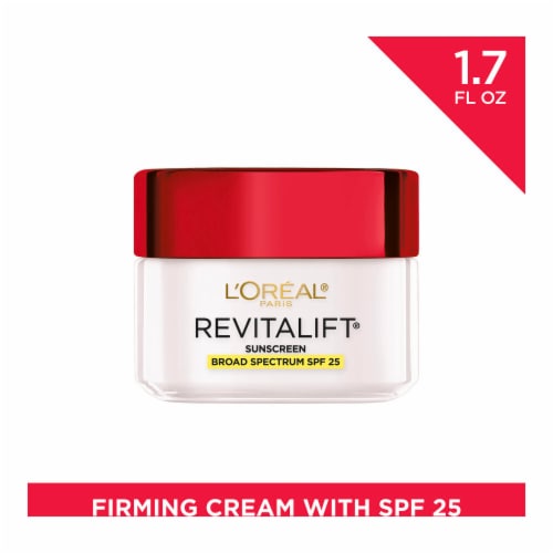 L'Oreal Paris Revitalift Face Moisturizer with SPF 25, Anti Wrinkle & Firming Formula Perspective: front