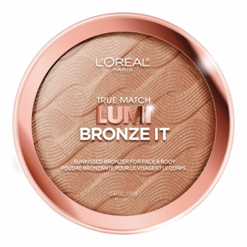 L'Oreal Paris True Match Lumi Bronze It Bronzer For Face and Body 02 Medium Perspective: front