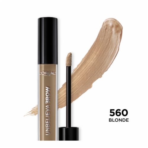 L'Oreal Paris Unbelieva Brow Tinted Brow Gel Longwear Waterproof 560 Blonde Perspective: front