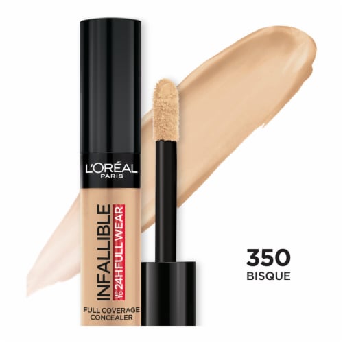 L'Oreal Paris Infallible Concealer Full Wear Full Coverage Waterproof 350 Bisque Perspective: front