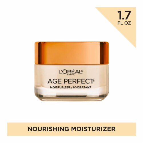 L'Oreal Paris Age Perfect Hydra Face Moisturizer, Nutrition Day Cream with Manuka Honey Extract Perspective: front
