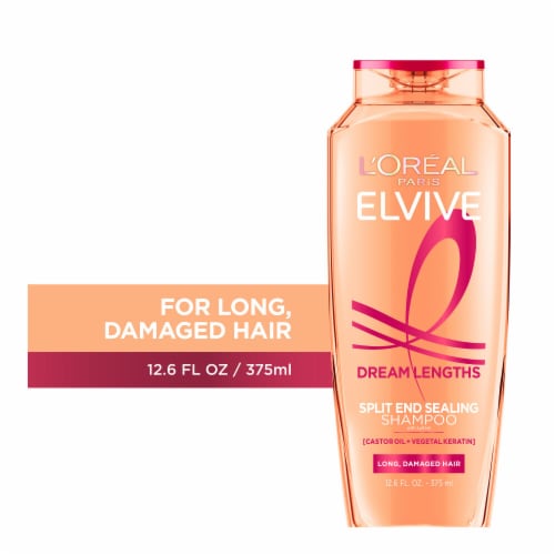 L'Oreal Paris Elvive Dream Lengths Shampoo for Long, Damaged Hair, 12.6 fl oz