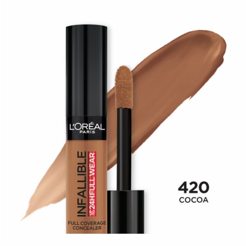 L'Oreal Paris Infallible 420 Cocoa Concealer Perspective: front