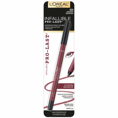 L'Oreal Paris Infallible 24-Hour Pro-Last 830 Burgundy Waterproof Eyeliner Perspective: front