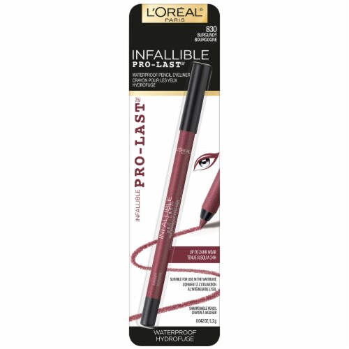 L'Oreal Paris Infallible 24-Hour Pro-Last 830 Burgundy Waterproof Eyeliner Perspective: front