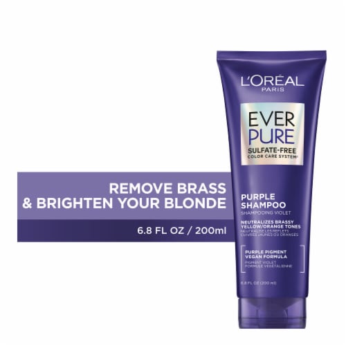 L'Oreal Paris EverPure Sulfate Free Purple Shampoo Perspective: front