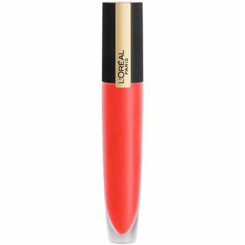 L'Oreal Paris Rouge Signature 436 I Radiate Lightweight Matte Liquid Lipstick Perspective: front