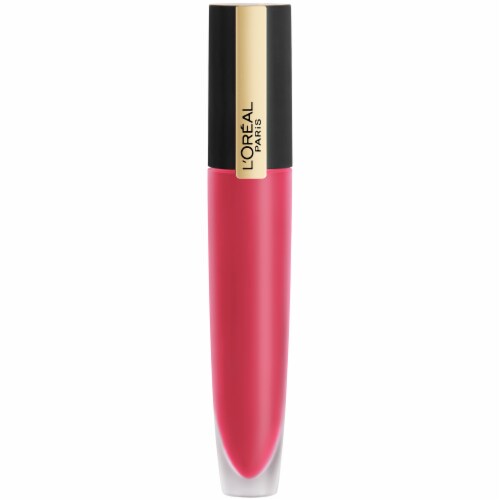 L'Oreal Paris Rouge Signature 438 I Decide Lightweight Matte Liquid Lipstick Perspective: front