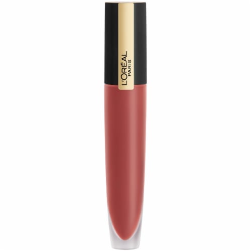 L'Oreal Paris Rouge Signature 444 I Lead Lightweight Matte Liquid Lipstick Perspective: front