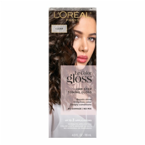 L'Oreal Paris Le Color Gloss Clear Toning Gloss Perspective: front