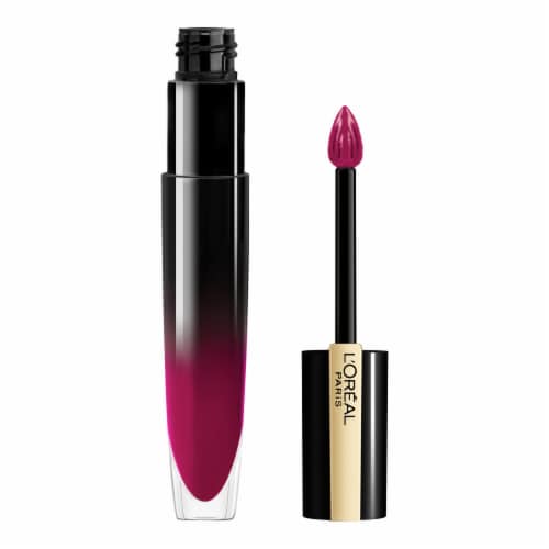 L'Oreal Paris Brilliant Signature Shiny Lip Stain 313 Be Rebellious Lipstick Perspective: front