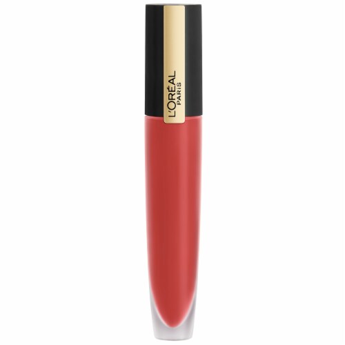L'Oreal Paris Rouge Signature Matte Adored Colored Ink Lipstick Perspective: front