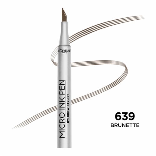 L'Oreal Paris Brow Stylist Micro Ink Pen 639 Brunette Perspective: front