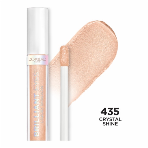 L'Oreal Paris Brilliant Eyes Shimmer Liquid Eye Shadow 435 Crystal Shine Perspective: front