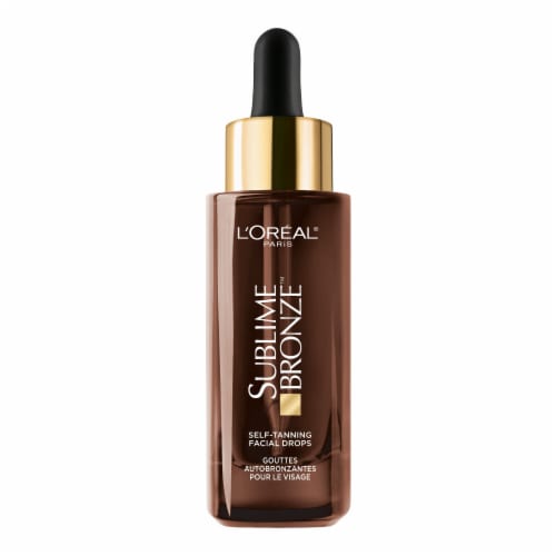 L'Oreal Paris® Sublime Bronze Self-Tanning Facial Drops Perspective: front