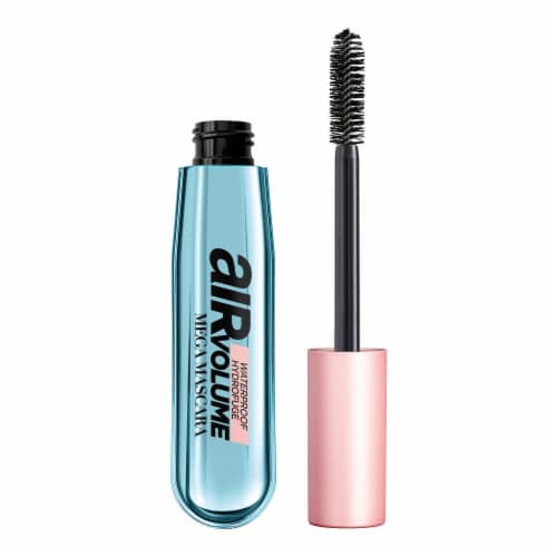 L'Oreal Paris 853 Blackest Black Air Volume Mega Mascara Perspective: front