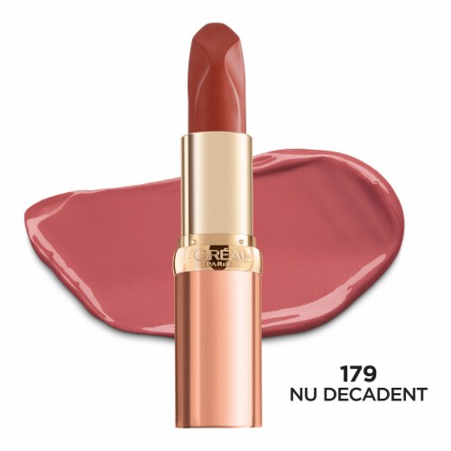 L'Oreal Paris Colour Riche Les Nus Intense Lipstick 179 Nu Decadent Perspective: front