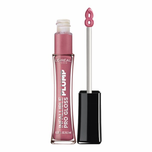 L'Oreal Paris Infallible Pro Gloss Plump Lip Gloss With Hyaluronic Acid 606 Mauve Glow Perspective: front