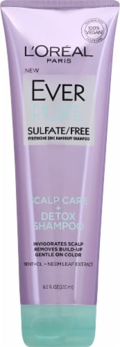 L'Oreal Paris Ever Pure Scalp Care + Detox Shampoo Perspective: front