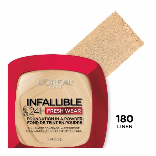 L'Oreal Paris® Infallible Fresh Wear Linen Powder Foundation Perspective: front