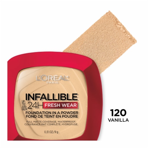 L'Oreal® Paris Vanilla Infallible Fresh Wear Powder Foundation Perspective: front