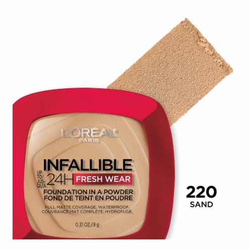 L'Oreal Paris® Infallible Fresh Wear Sand Powder Foundation Perspective: front