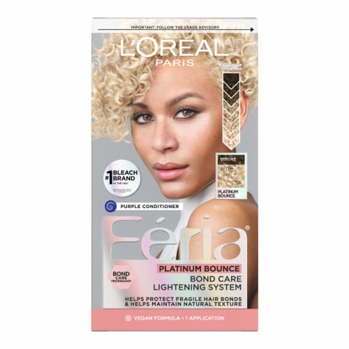 L'Oreal® Paris Feria Platinum Bounce Hair Lightening System, 1 ct - Kroger