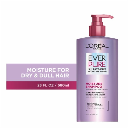 L'Oreal Paris EverPure Moisture Shampoo Perspective: front