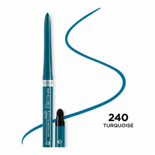 L'Oreal Paris Infallible Grip Mechanical Gel Eyeliner 240 Turquoise Perspective: front