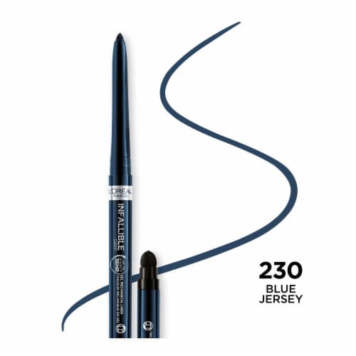 L'Oreal Paris Infallible Grip Mechanical Gel Eyeliner 230 Blue Jersey Perspective: front