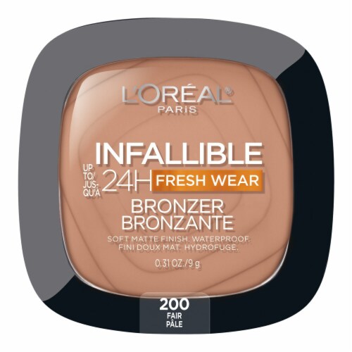 L'Oreal Paris Infallible Bronzer Fresh Wear Soft Matte 200 Fair Perspective: front