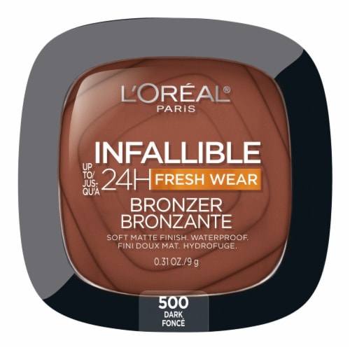 L'Oreal Paris Infallible Bronzer Fresh Wear Soft Matte 500 Dark Perspective: front